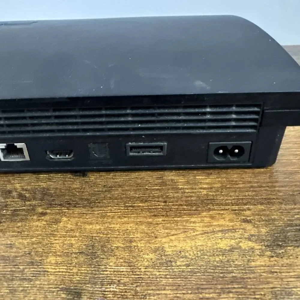 Sony PlayStation 3 Fat PS3 120GB Black Console Gaming System CECH-2001A